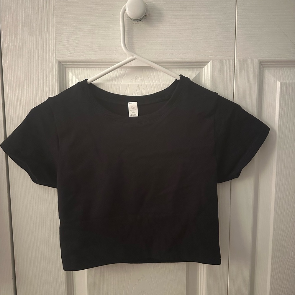 Aerie Black Women's Crop Top